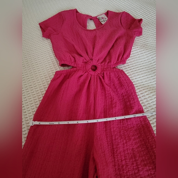 Jenna&Jessie Pink Kids Jumpsuit - Picture 1 of 3